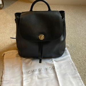 Michael Kors Large Black backpack Purse